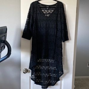 Torrid - Lace Hi-Low Tunic Top